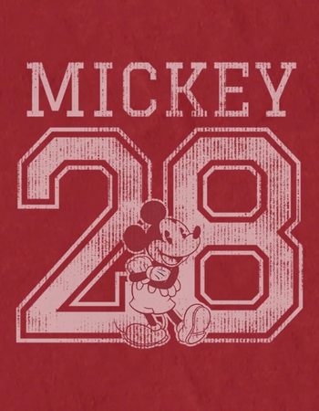 DISNEY Mickey 28 Distressed Unisex Tee Alternative Image