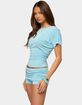 EDIKTED Maevie Ruched Waist Top image number 2