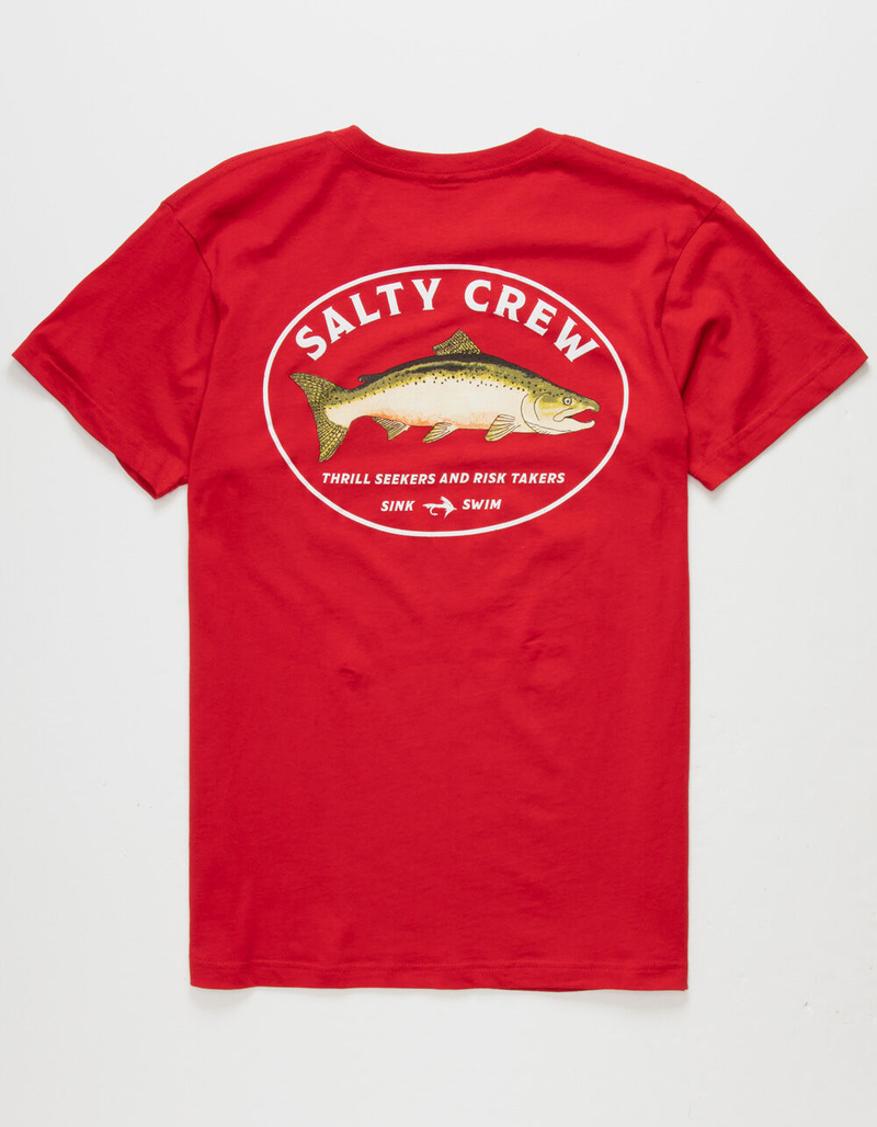 SALTY CREW King Sal Mens Red T-Shirt image number 0