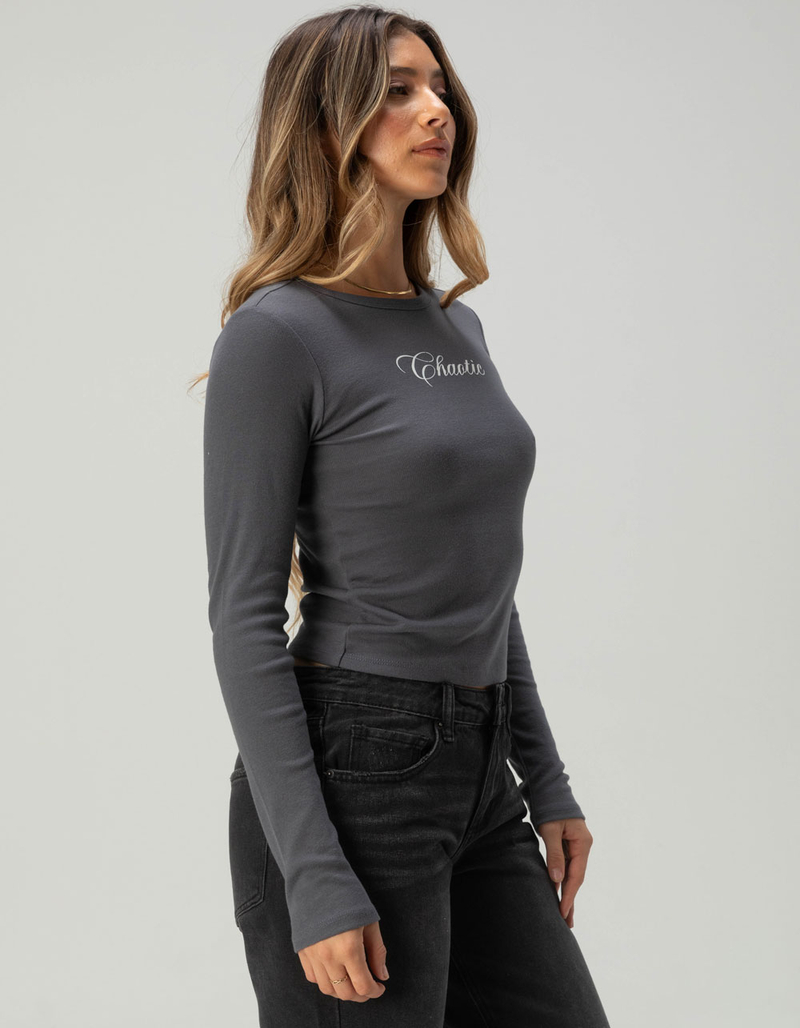 RSQ Womens Chaotic Baby Tee image number 2