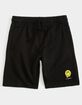 LA FAMILIA Drippy Smile Mens Sweat Shorts image number 1