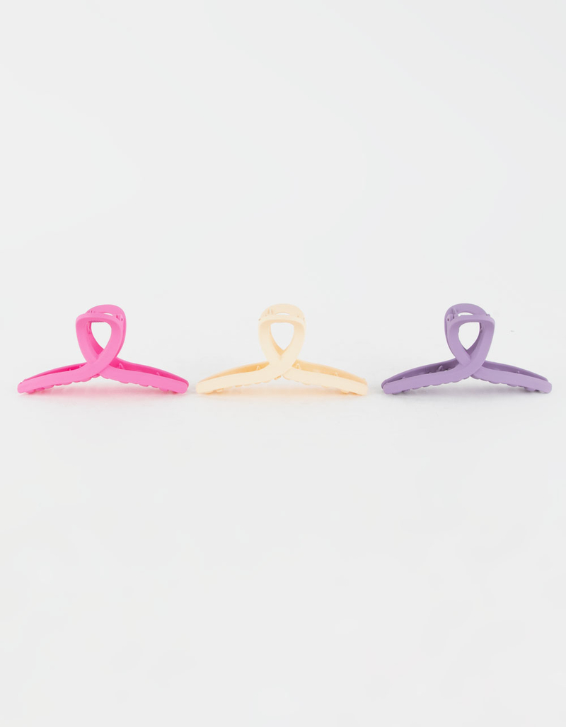 FULL TILT 3 Pack Large Claw Clip Set image number 1