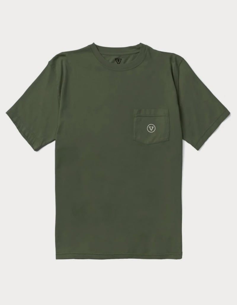 VISSLA Shady Shapers Mens Pocket Tee image number 1