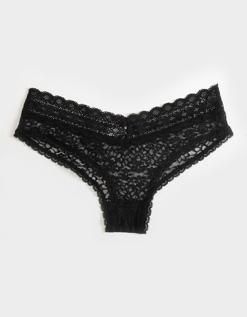 SKY & SPARROW Lace Cheeky Boyshorts image number 1