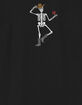 SKELETON Cowboy Rose Unisex Kids Tee image number 2