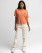 RVCA Annex Womens Boxy Crop Tee image number 4
