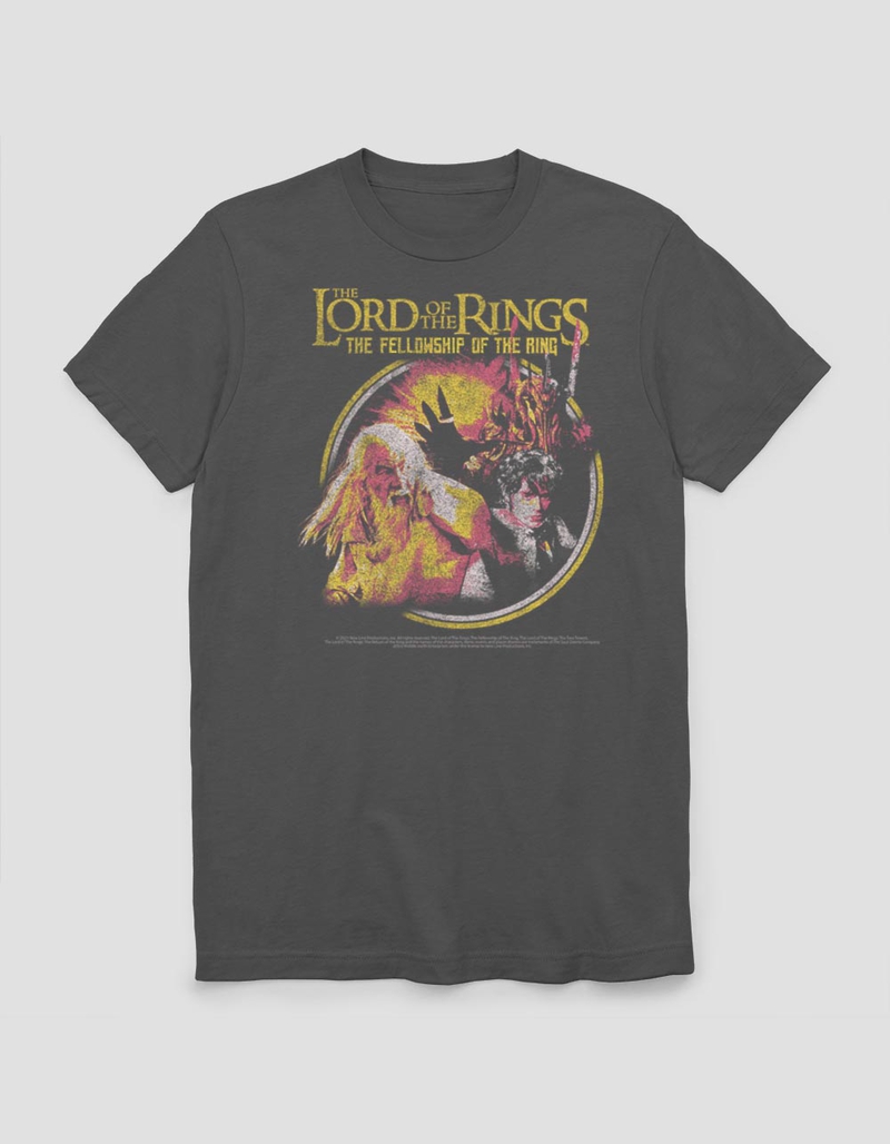 LORD OF THE RINGS Three Is A Crowd Unisex Tee CHARCOAL Tillys