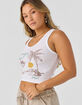 O'NEILL Always Aloha Womens Crop Tank Top image number 3