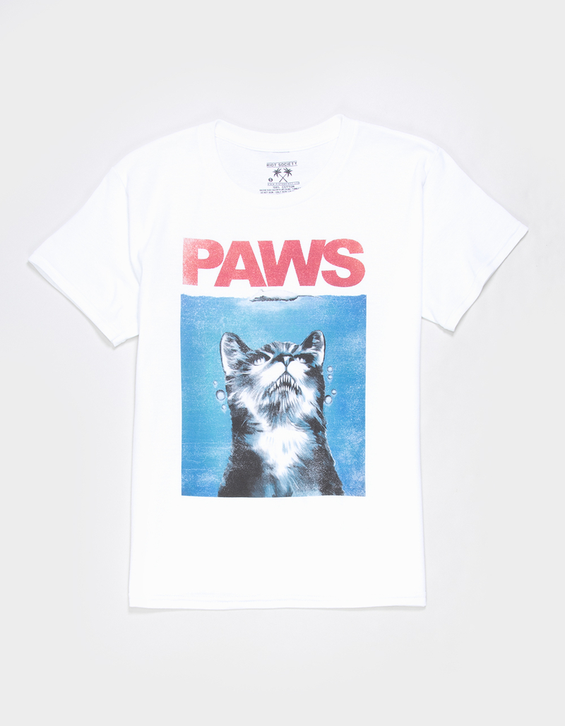 RIOT SOCIETY Paws Girls Boyfriend Tee image number 0
