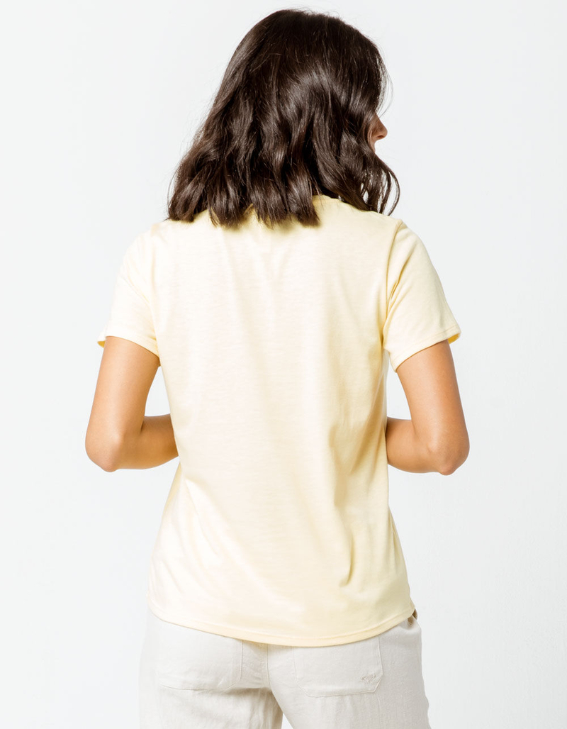 FULL TILT Flower Womens Boyfriend Tee image number 2