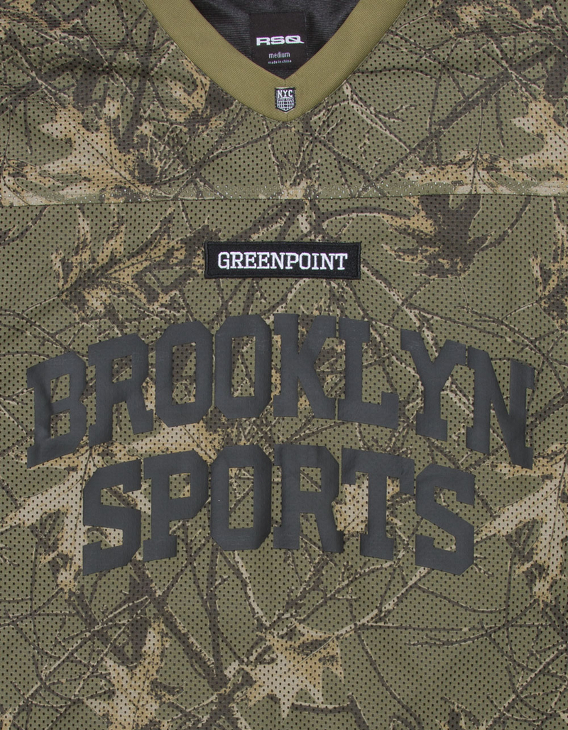 RSQ Mens Baggy Crop Mesh Jersey image number 4