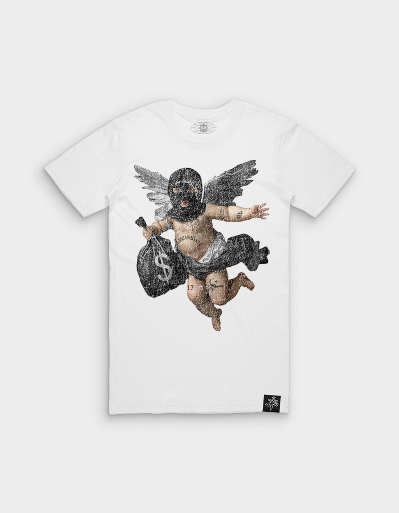 HASTAMUERTE MB Angel Tattoo Mens Tee image number 0