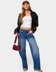 EDIKTED Lauryn Low Rise Baggy Jeans image number 5