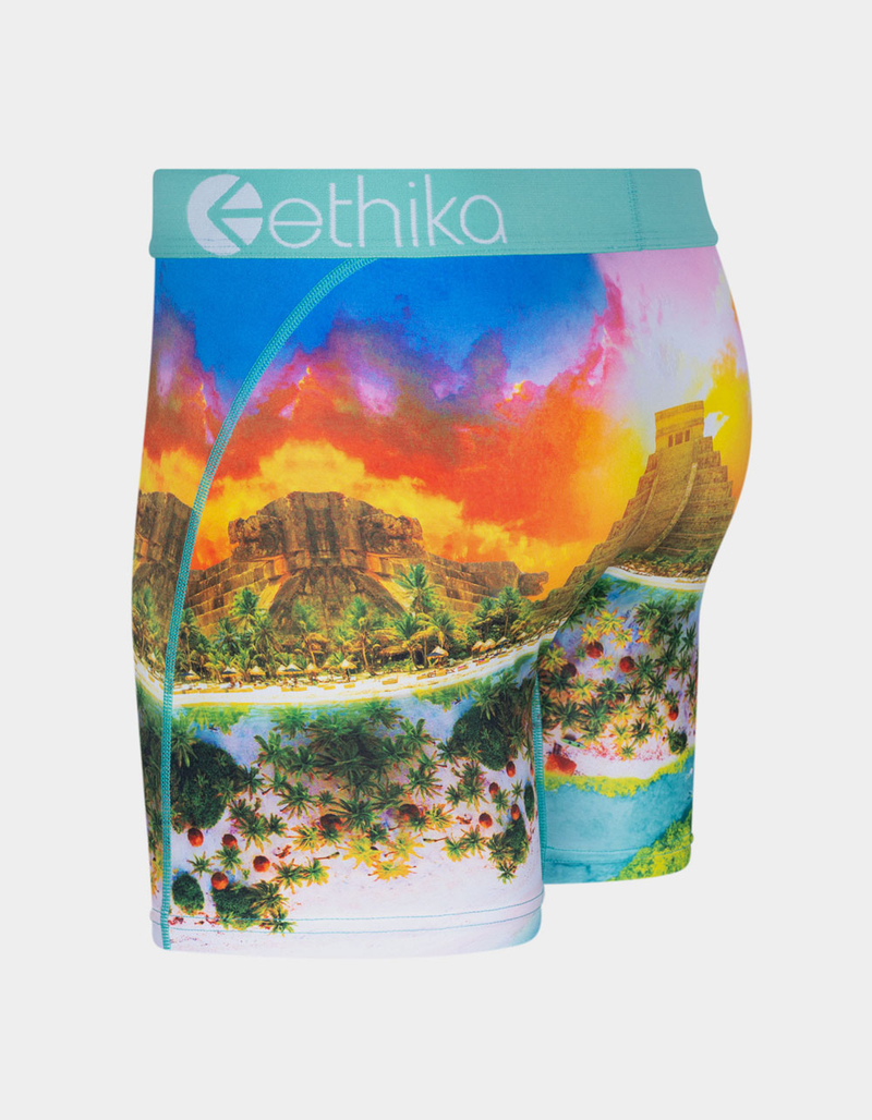 ETHIKA Tulum Temple Mens Mid Boxer Briefs image number 1