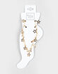 FULL TILT Multi Star Charm Anklet image number 1