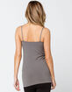 FULL TILT Essential Womens Jet Grey Seamless Cami image number 3