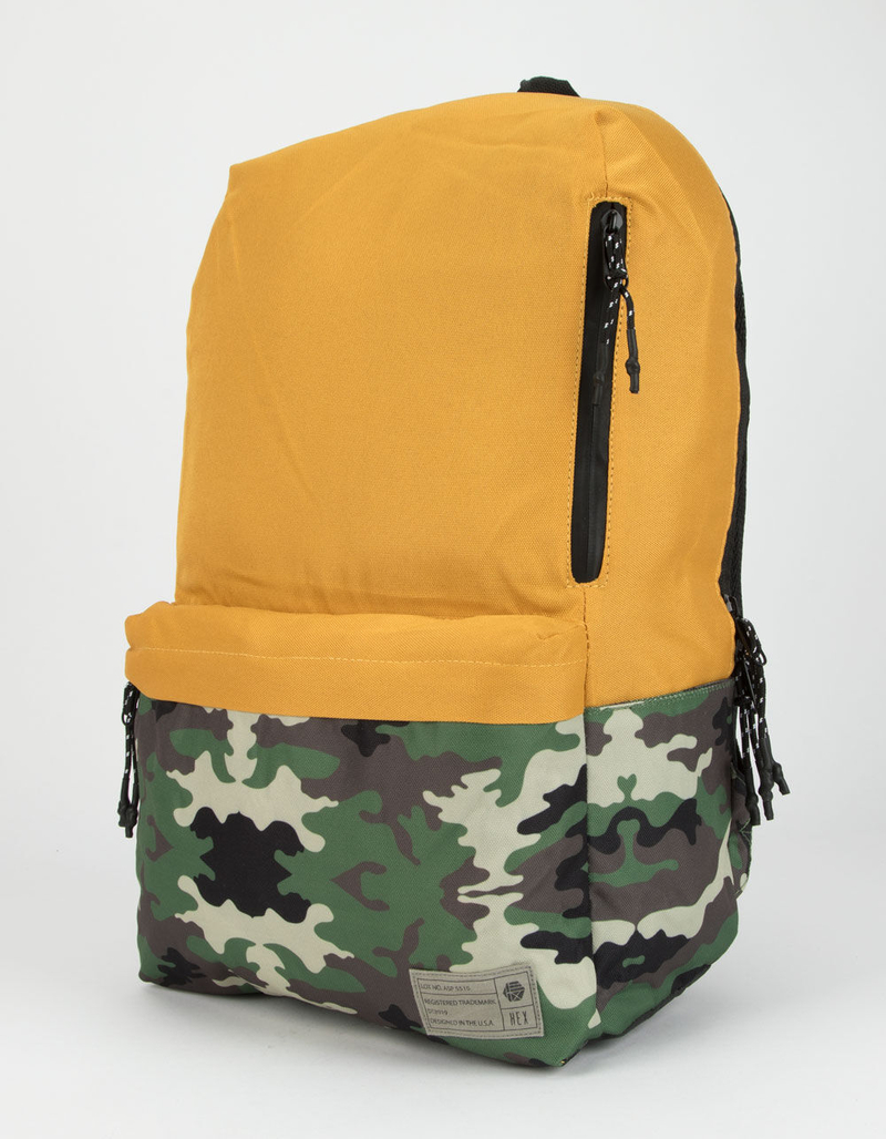 HEX Aspect Exile Gold & Camo Backpack image number 1