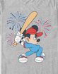DISNEY Mickey Baseball Burst Unisex Tee image number 2