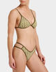 QUIKSILVER Dylan Tile Cut Out Bikini Bottoms image number 3