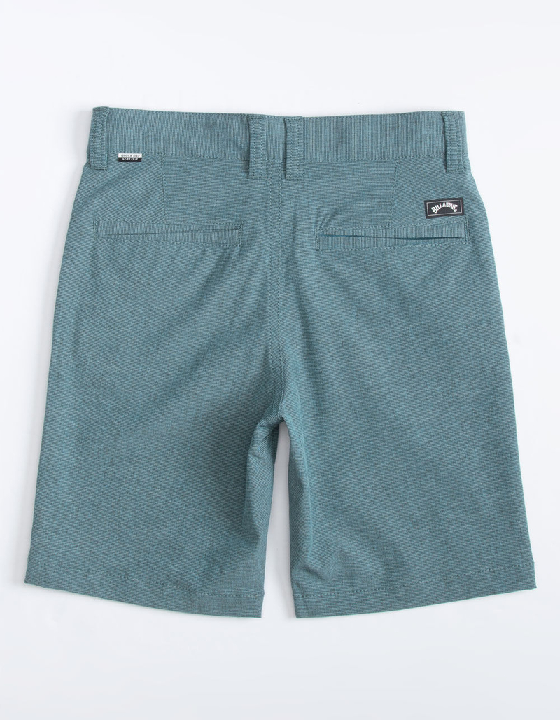 BILLABONG Crossfire Little Boys Slate Blue Hybrid Shorts (4-7) image number 1