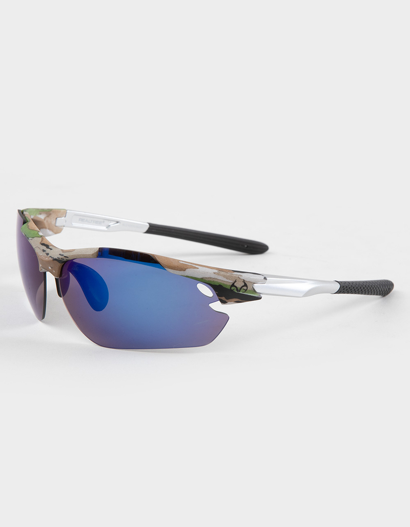 RSQ Half Rim Blender Wrap Sunglasses image number 0