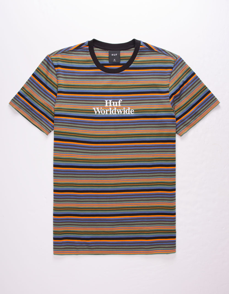 HUF Colorado Stripe Mens T-Shirt image number 0