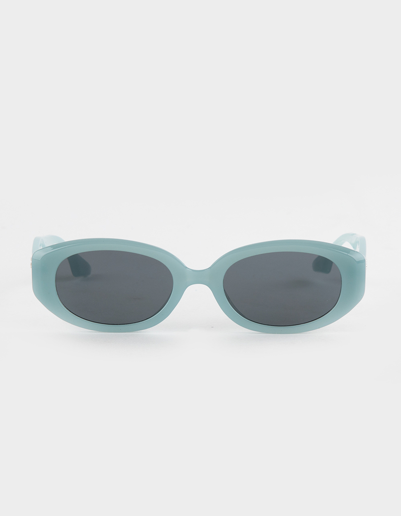 RSQ Sunny Skies Oval Sunglasses image number 1