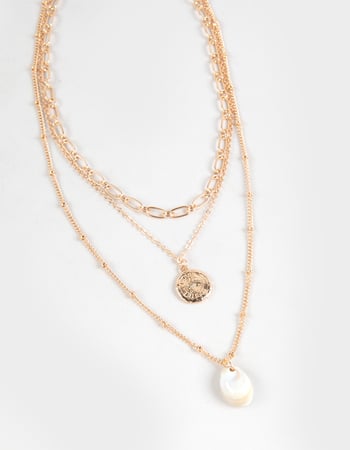 FULL TILT Coin Layered Necklace Alternative Image