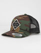 SALTY CREW Tippet Mens Camo Trucker Hat image number 1
