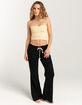 ROXY Oceanside Womens Flared Beach Pants image number 1