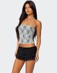 EDIKTED Allison Lace Tube Top image number 3