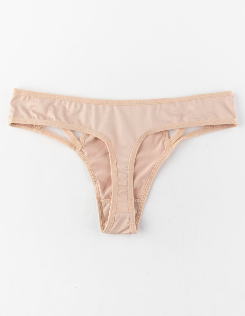 FULL TILT Luck Be A Lady Nude Thong image number 1