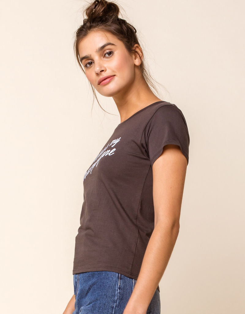 AMUSE SOCIETY Champagne Womens Tee image number 1