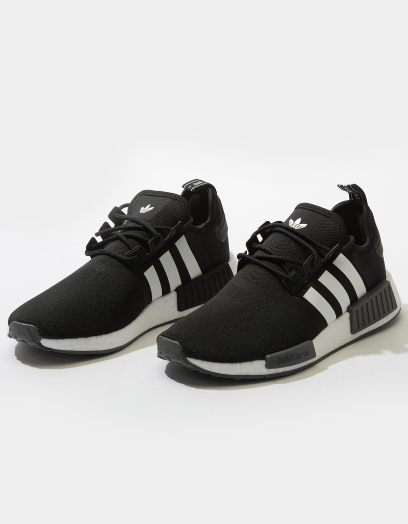 ADIDAS NMD R1 Primeblue Shoes - BLK/WHT | Tillys 