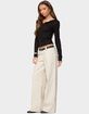 EDIKTED Cory Striped Low Rise Jeans image number 4