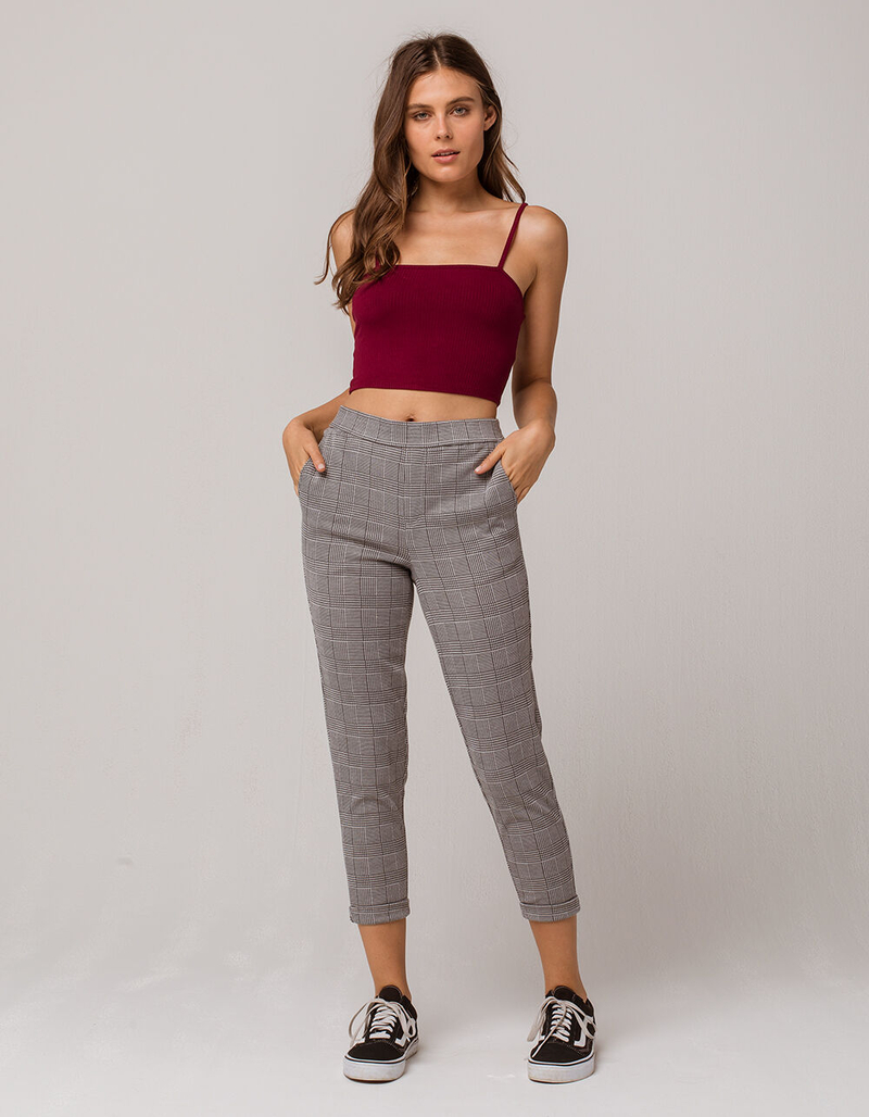 IVY & MAIN Plaid Womens Trouser Pants image number 3