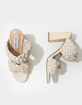STEVE MADDEN Twisted Womens Heels image number 5
