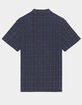 THRILLS Warped State Mens Quarter Zip Polo Shirt image number 2