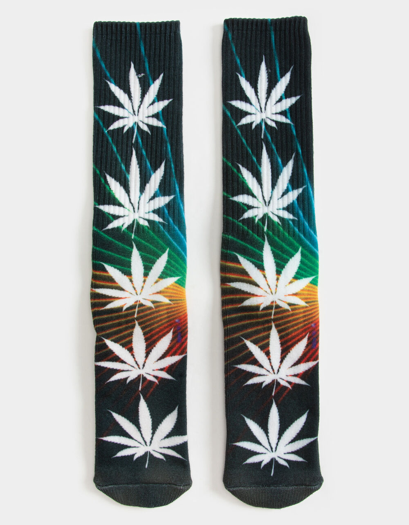 HUF Digital Plantlife Mens Crew Socks image number 0