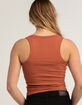 TILLYS Womens Wide Strap Rib Tank Top image number 2