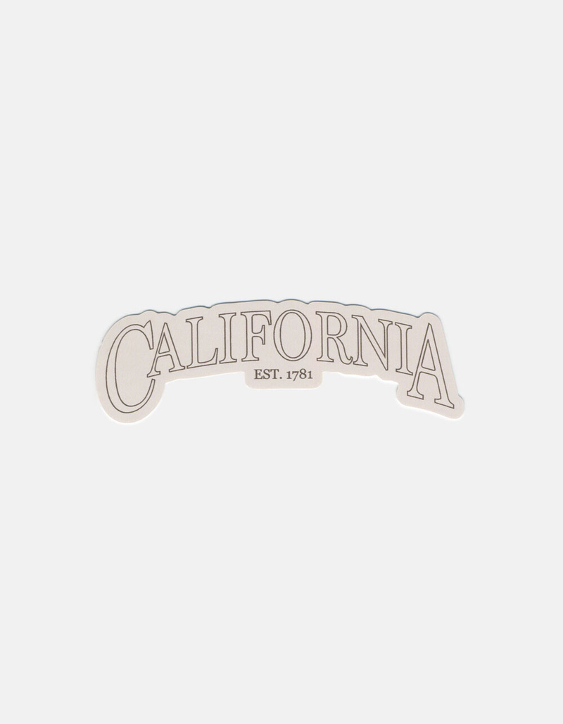 California Est. 1781 Sticker image number 0