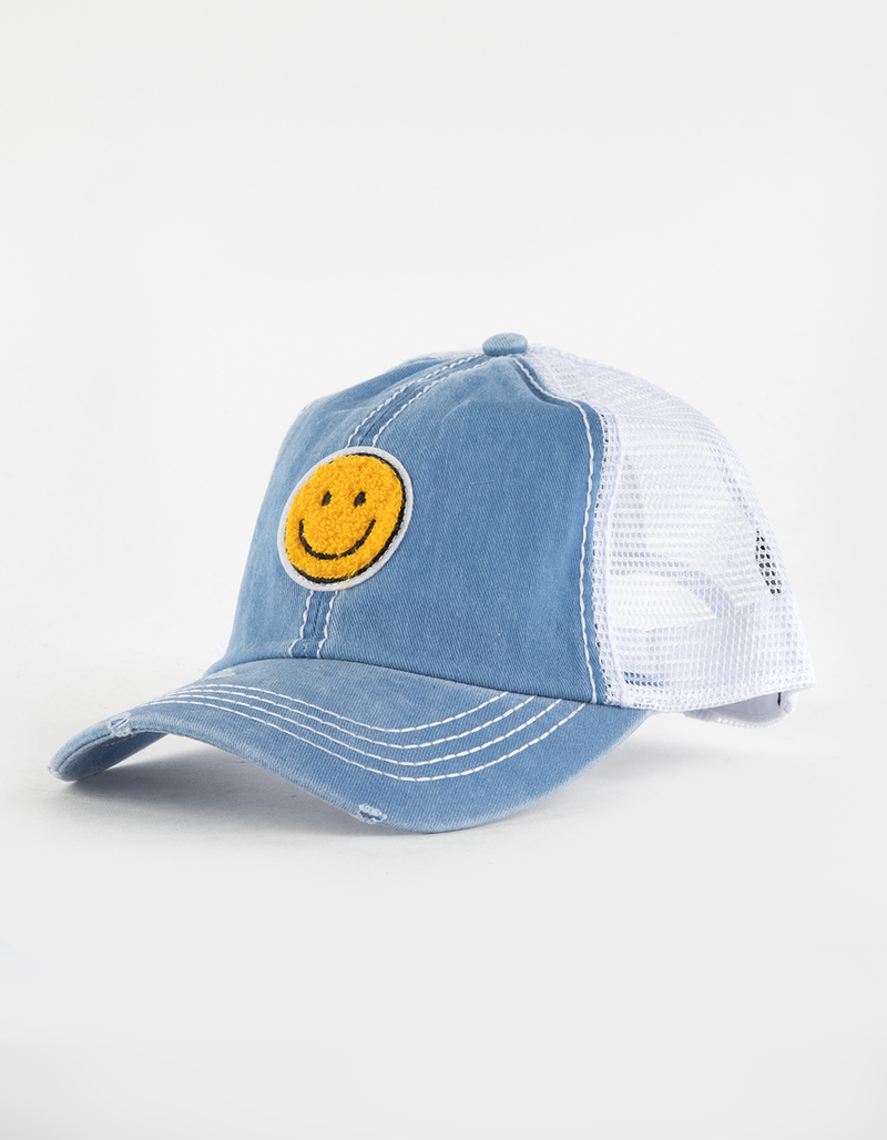 DAVID AND YOUNG Chenille Happy Trucker Hat image number 0