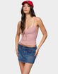 EDIKTED Tova Striped Scoop Tank Top image number 2