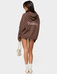 EDIKTED Chelsie Polka Dot Foldover Shorts image number 4