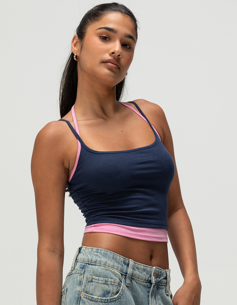 TILLYS Womens Double Layer Cami image number 2