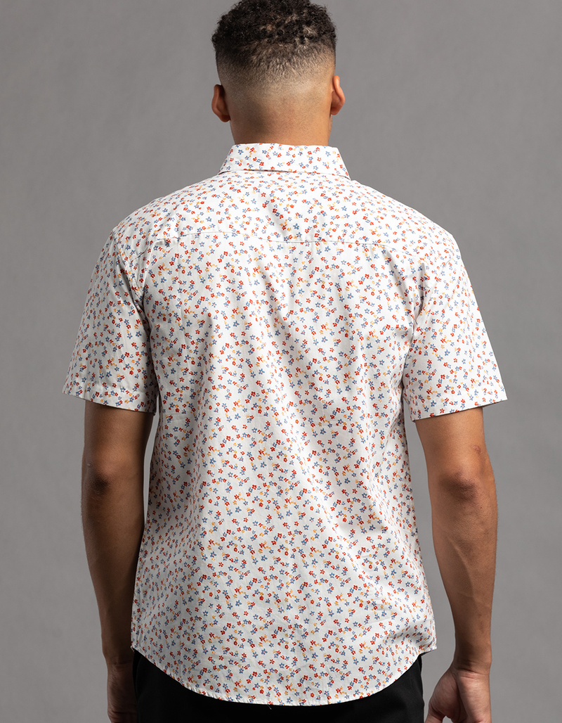 RSQ Mens Super Bloom Button Up Shirt image number 3