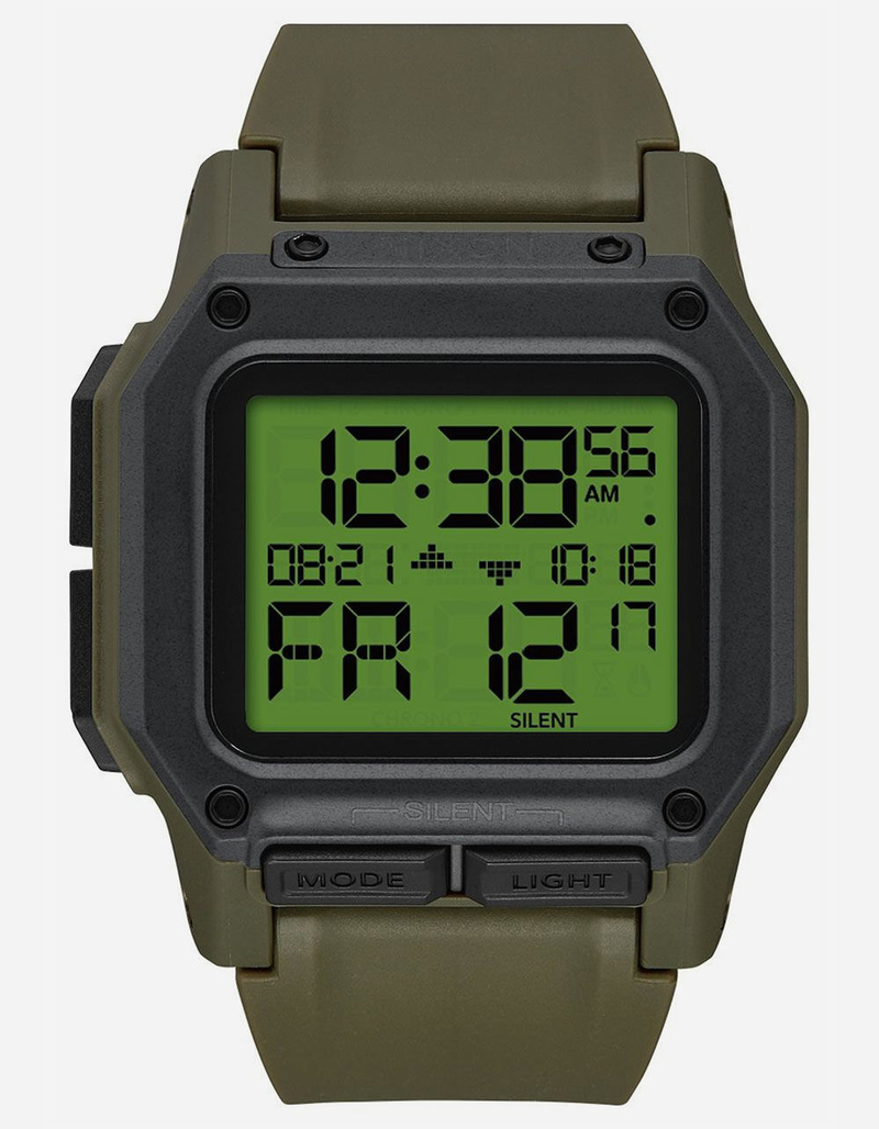 NIXON Regulus Olive Watch image number 0