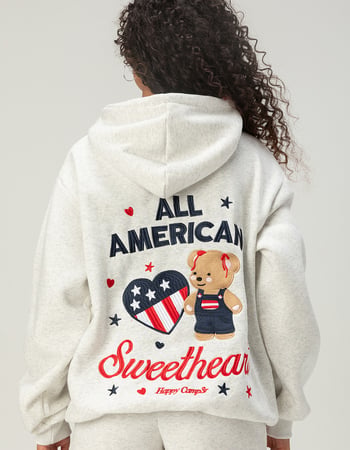 HAPPY CAMP3R All American Womens Hoodie Primary Image