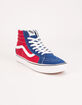 VANS Two-Tone Comfycush Sk8-Hi Reissue True Blue & Chili Pepper Shoes image number 2