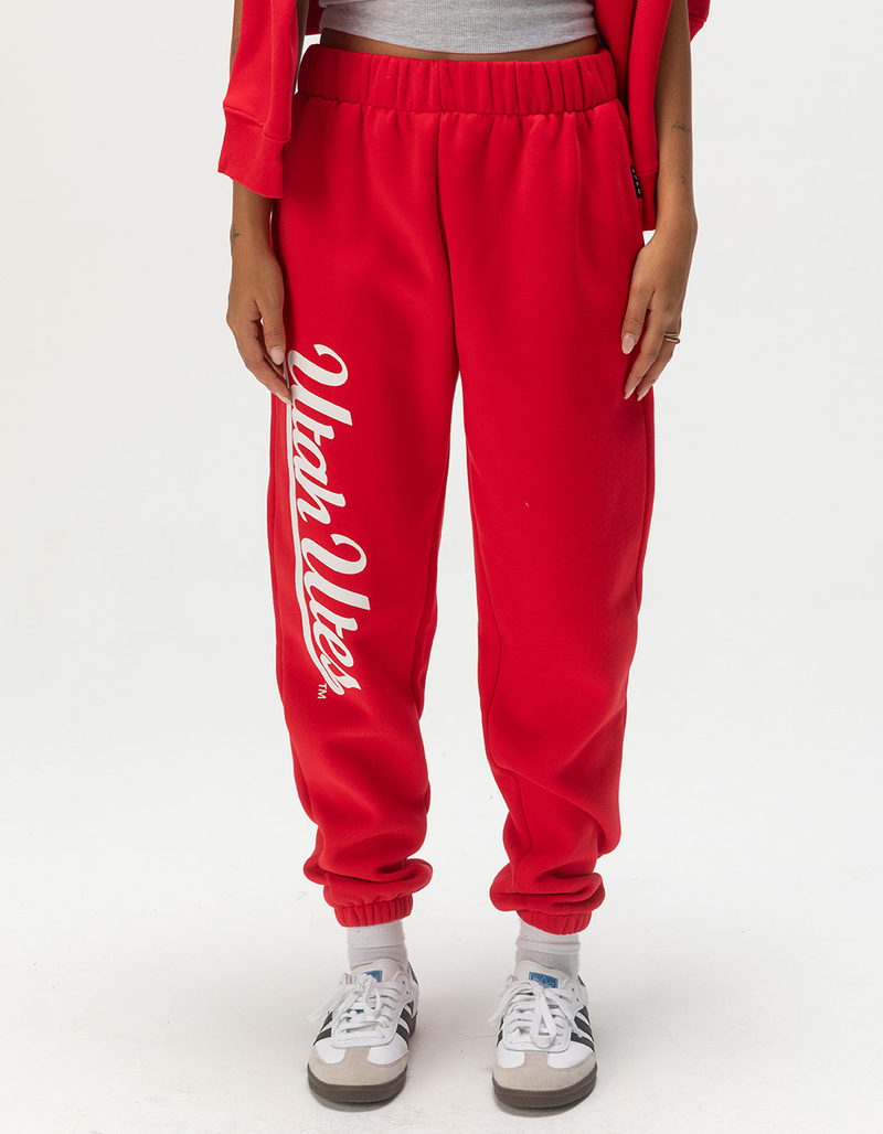 HYPE AND VICE University of Utah Womens Sweatpants image number 1